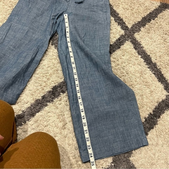 J. Crew Chambray tie-waist pant - Picture 11 of 12